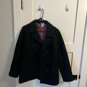 Delia’s Peacoat - Black - Size L